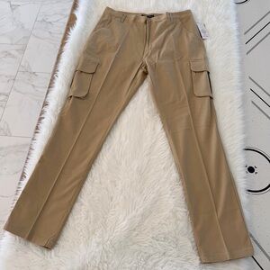 Wicked Stitch Men’s Cargo Pants Color Khaki Sz36 NWT